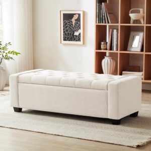 Our Take on the 48″ Storage Ottoman Bench: Style Meets Safety