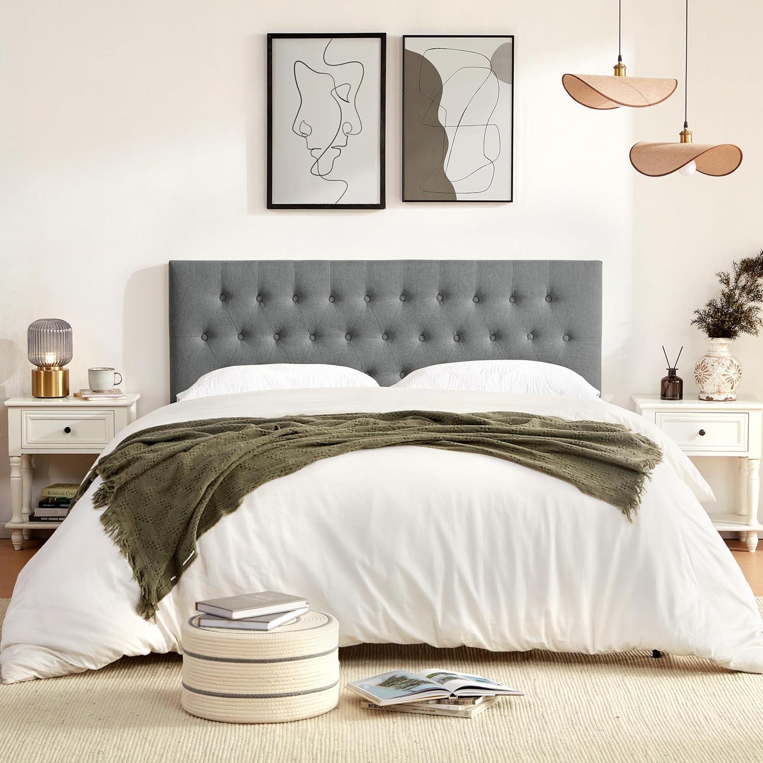 Our Take on the Stylish and Sturdy Tufted Queen Headboard